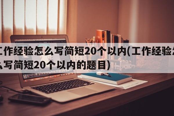 工作经验怎么写简短20个以内(工作经验怎么写简短20个以内的题目)